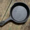 Cast iron frying pan