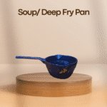 Deep fry cast iron pan